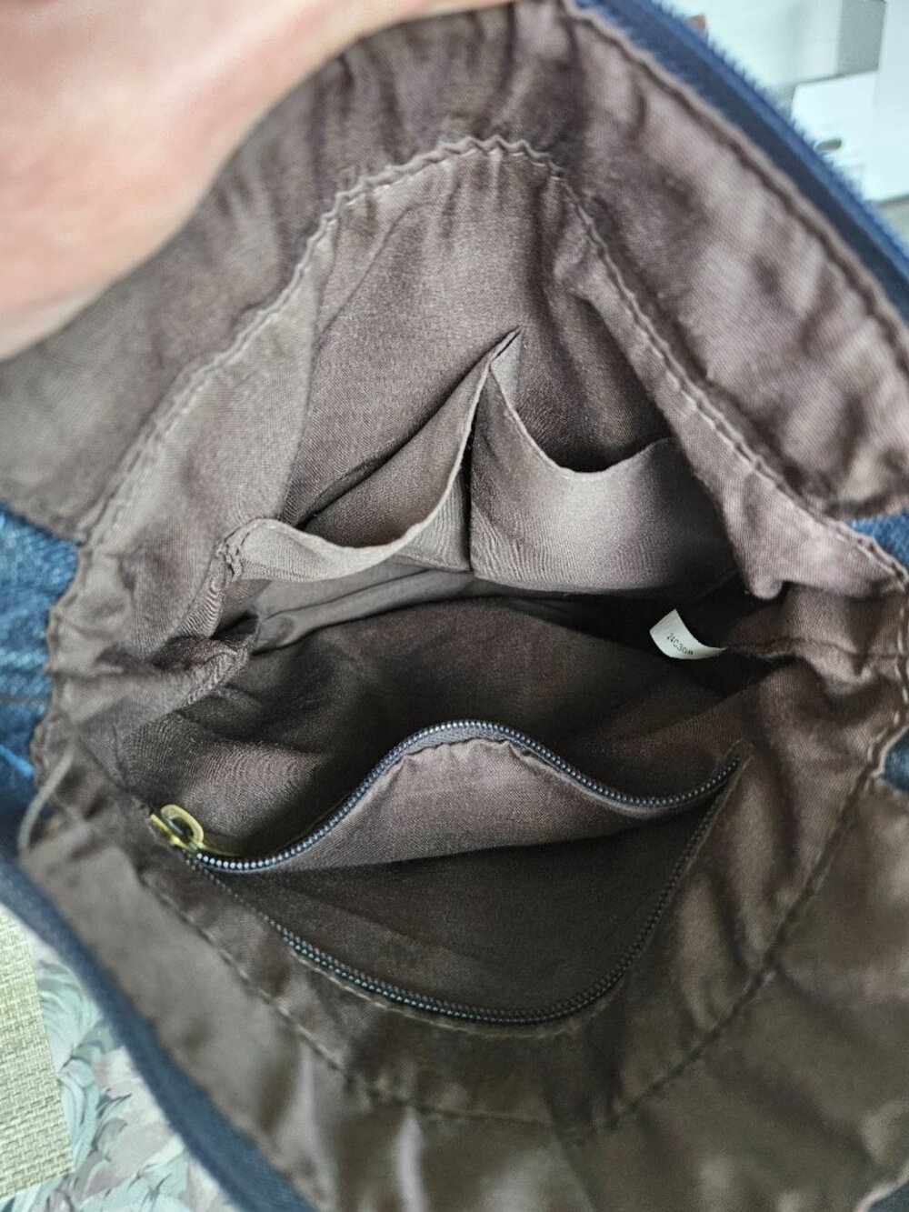 Chala Denim  shoulder to cross body bag - Picture 4 of 10
